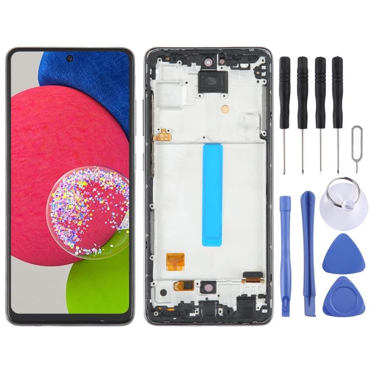 Для Samsung Galaxy A52s 5G SM-A528 OLED LCD Экран Сенсорный Экран Полная Сборка с Рамкой For Samsung Galaxy A52s 5G SM-A528
