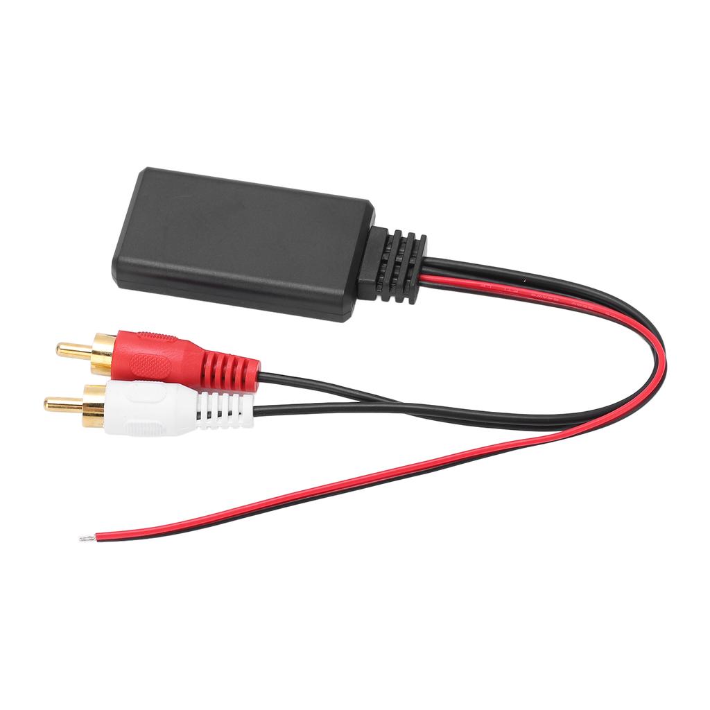 Car Radio Bluetooth Adapter Stereo 2RCA Wireless AUX Audio Cable Replacement for Kenwood