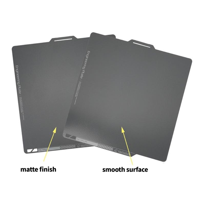 258x268mm Strukturierte Bauplatte Stahl 3D-Drucker Zubehör Druckplatte Doppelseitig 3D-Druckplatte Für X1/P1P