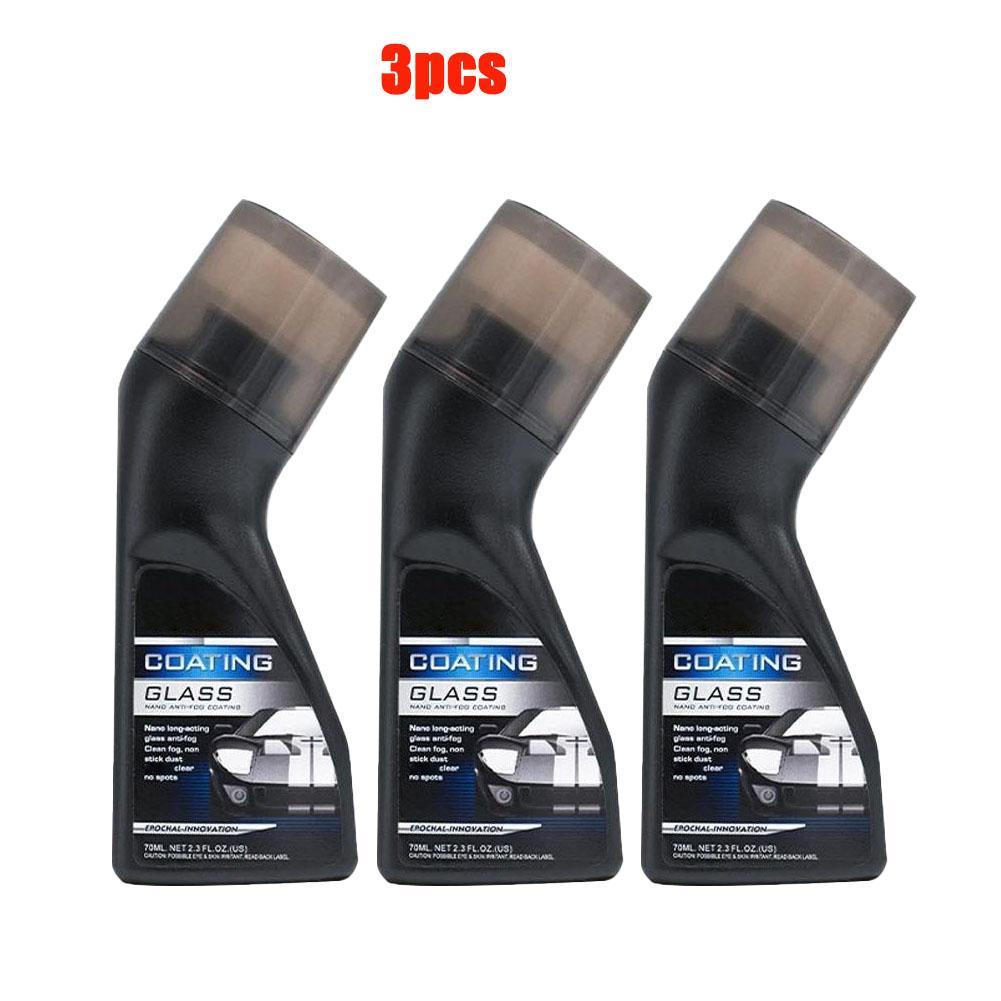1/2/3pcs Anti Fog Windshield Anti-Fogging 70ml Agent For Car Auto Glass Anti-Fogging Agent Lasting Protection For Car Windshield