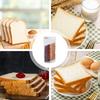 Bread Loaf Container Clear Airtight Bread Box with Lid Fresh Sandwich Bread Storage Container Tall Bread Saver For Kitchen