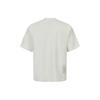 Li Ning X Jackie Chan Kung Fu Series Innate Qi Thin Water Powder Printed Round Neck Short Sleeve T-Shirt Men Tops Paper-White AHST067-2