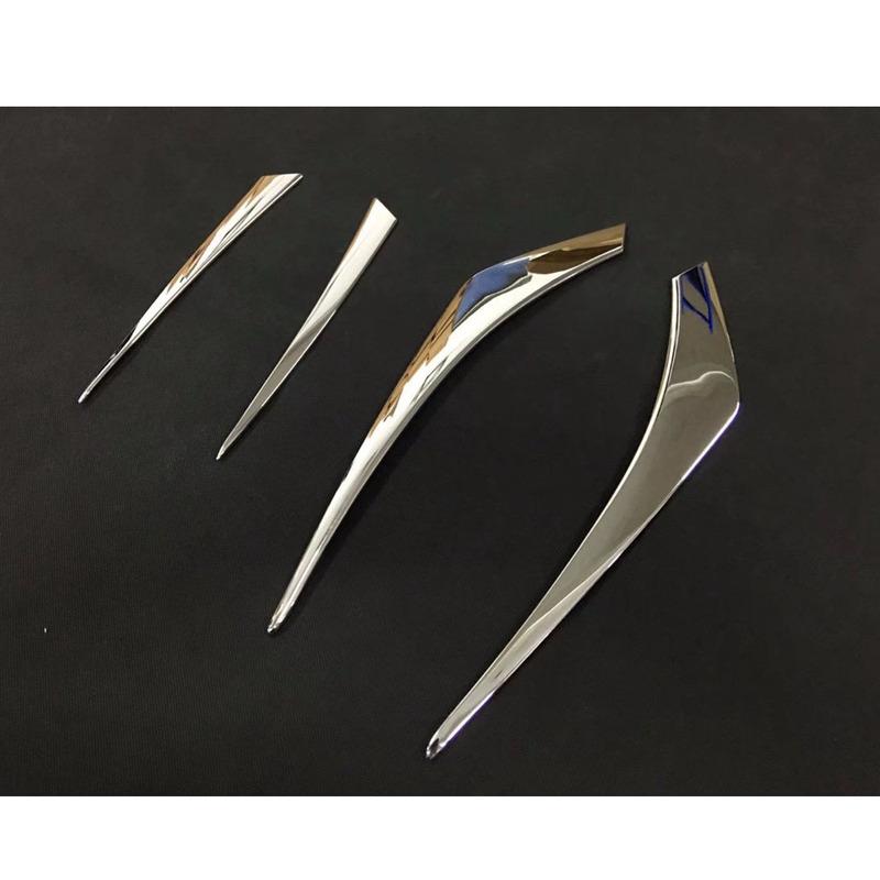 For Mazda CX-8 CX8 2016 2017 2018    Car Sticker Eyebrow Body Rear Tail Back Light Lamp Frame Trim Panel Accessory