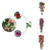 Elegant 90cm Silk Rose Fake Garland With Lush Green Ivy For Beautiful Home And Event Decor