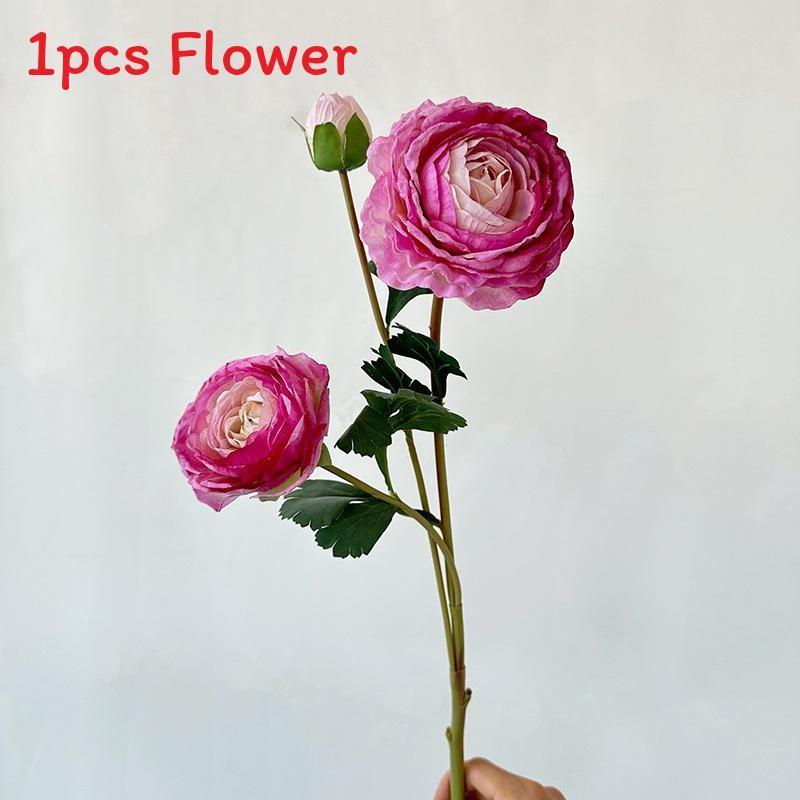 Tulip Hydrangea Peony Artificial Flower Wedding Decoration Home Gift Durable