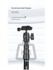 8 Lightweight Mini Portable Tripod for DSLR/Mirrorless Cameras & Phones - Ideal for Selfies & Live Videos