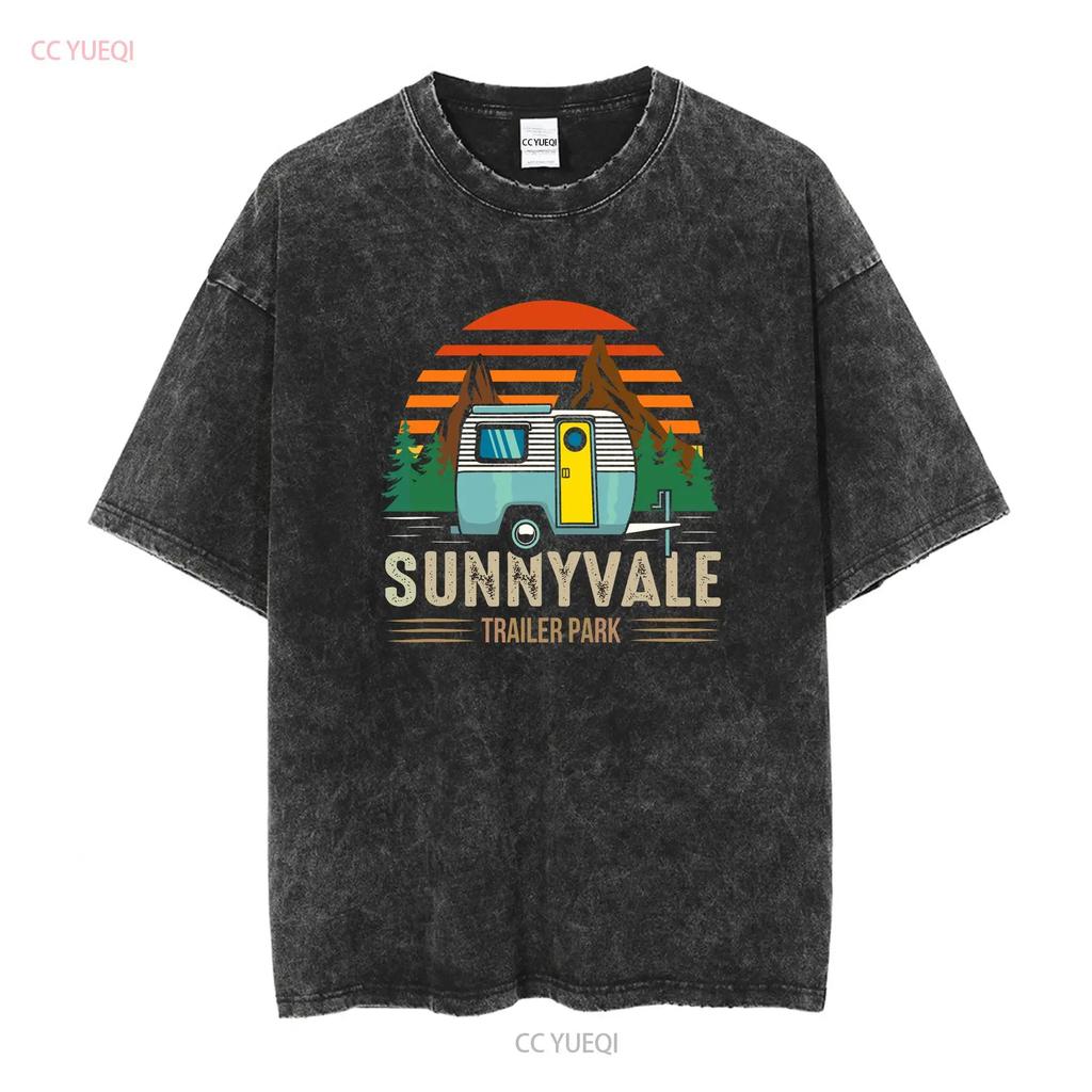 Vintage Rv Boys Sunnyvale Trailer Park National Pa Large Capacity Backpack Print Backpacks Vintage Washed Soft Unisex Fashion