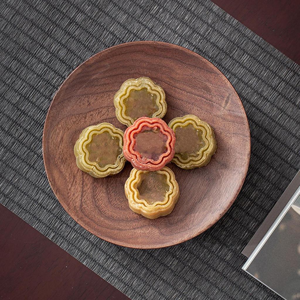 Serving Tray for Snacks And Pastries, Wooden Organizer Kitchen Hotel