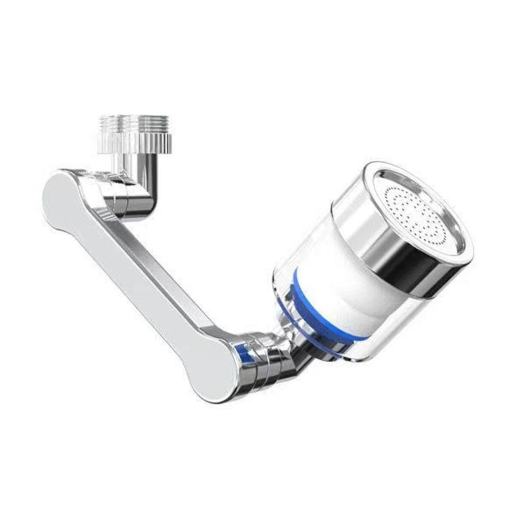 Rotatable Extension Robotic Arm Nozzle Conventional Filter Aerator Faucet 1080° Rotation Nozzle Universal Bathroom