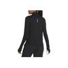 Nike Element Half-Zip Running Fitness Top Women Tops Black CU3221-010