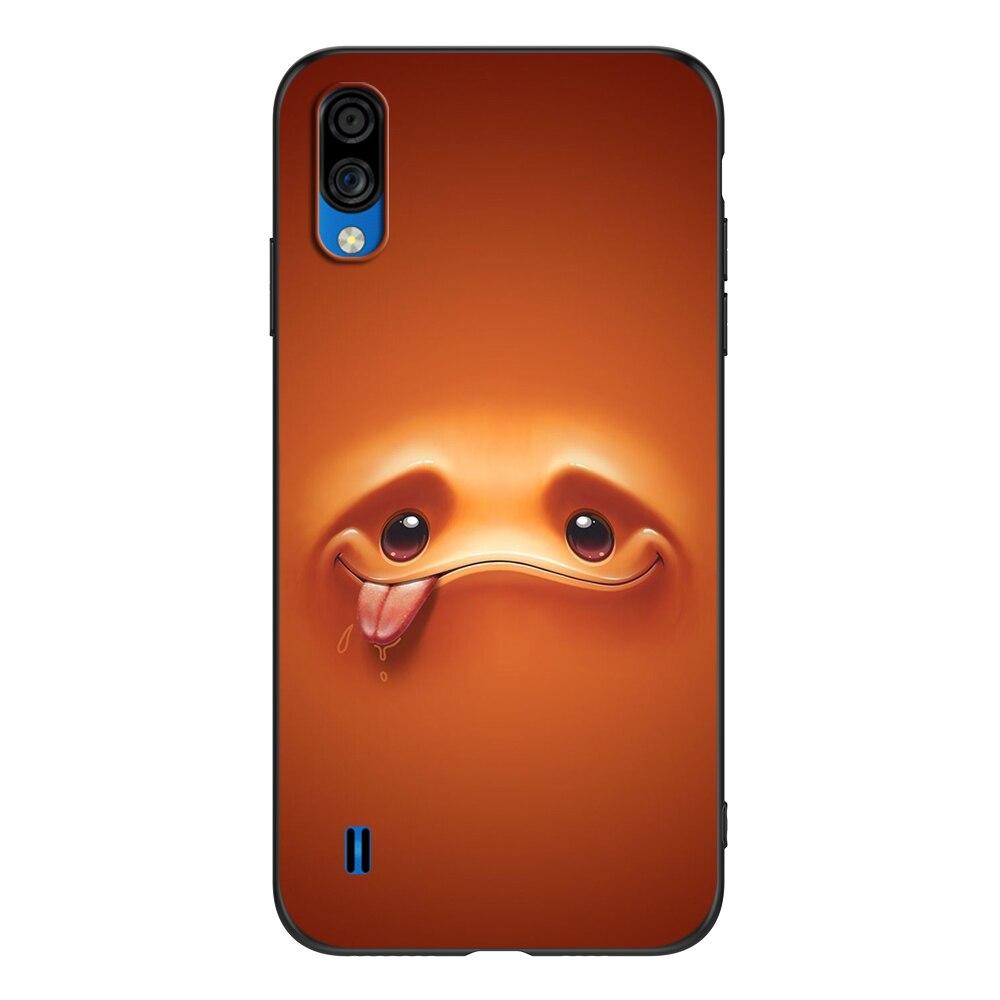 Hülle für ZTE Blade A5 2020 Hülle Handy-Rückseite Hülle Schwarze TPU-Hülle süß lustig