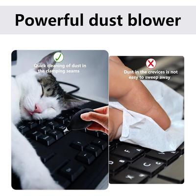 Air Blower Digital Lens Cleaning Camera Stock Computer Black Cleaning Tool Air Blowing Keyboard Clock Dust Removal