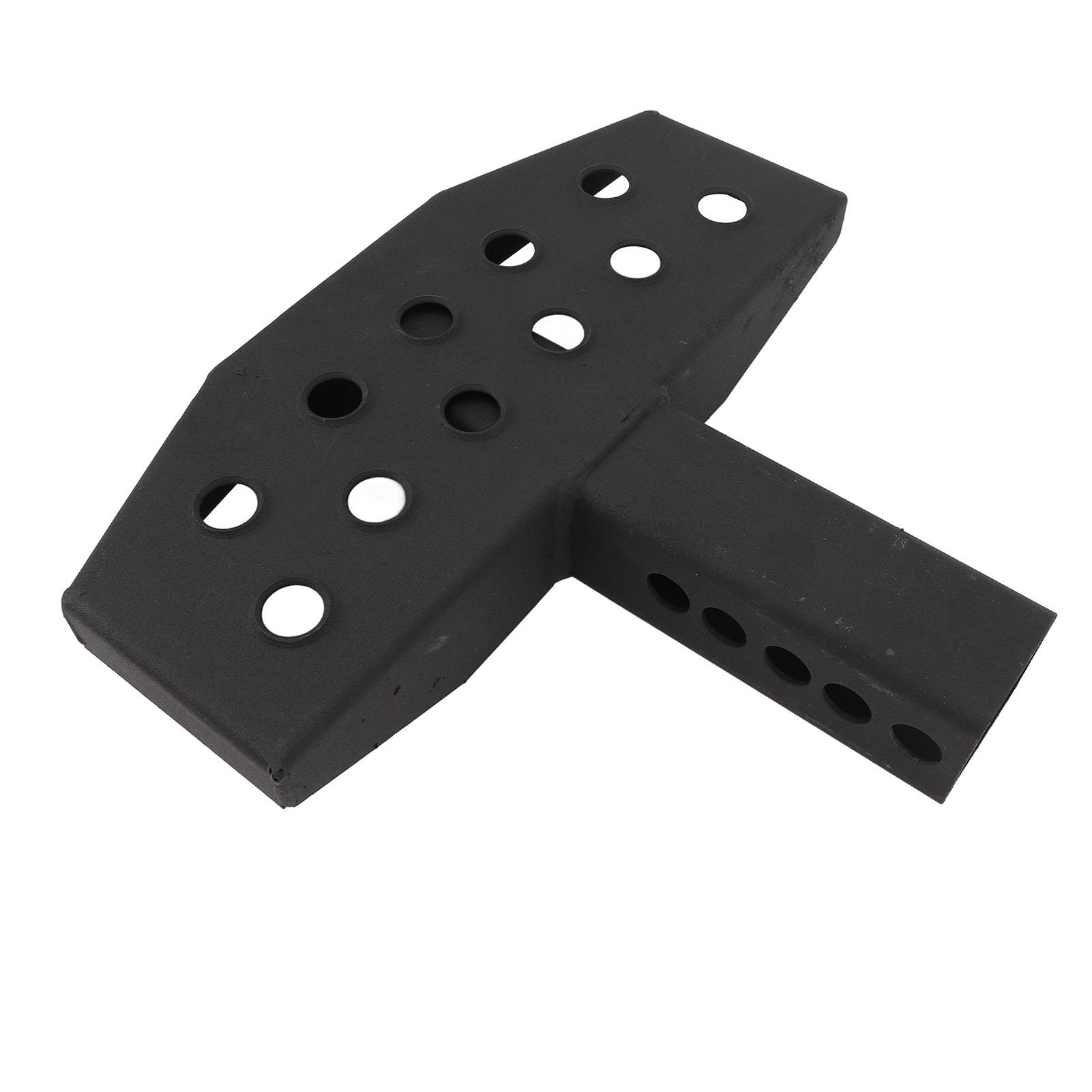 Hitch Step Steel Strong Construction 600lbs Load Capacity Rear Trailer Hitch Bumper Guard Protector for Car SUV Pickup
