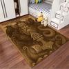 Norse Mythology Viking Art Suitable As a Non-slip Mat for the Living Room or Bedroom Sofa