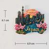 Japan Souvenirs Sashimi Fridge Magnets Salmon Clam Octopus Oysters Refrigerator Stickers Home Deocration Kids Gifts