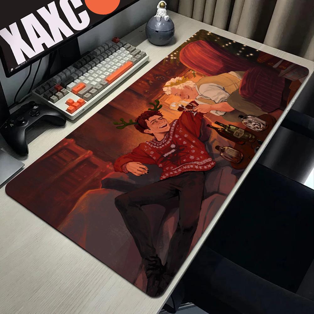 Mouse Omens Pad Good Cartoon Lockedge TV Large Gaming Pad Computer Gamer Keyboard Mat Desk Mousepad PC Desk Pad