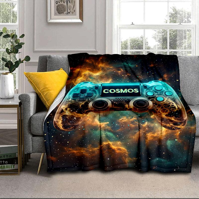 Player Control Duel Blanket Flannel Blanket Throw Blanket Sofa Cover Blanket Soft Premium Blanket Picnic Blanket Tv Blanket Gifts