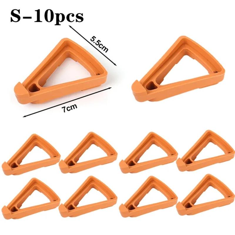 10/5pcs Plant Flower Pot Feet Stand Ventilation Base Raised Flower Pot Foot Pad Breathable Triangle Tray Garden Supplies