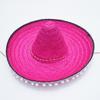 Panama Bucket Mexican Straw Hats Wide Brim Carnival Sombrero Outdoor Mexican Party Hat  Party Decor