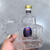 Botella de Vidrio Creativa con Forma de Excavadora para Whisky Botella de Licor Irregular Única para Licores Infusionados DIY Decoración Hecha a Mano