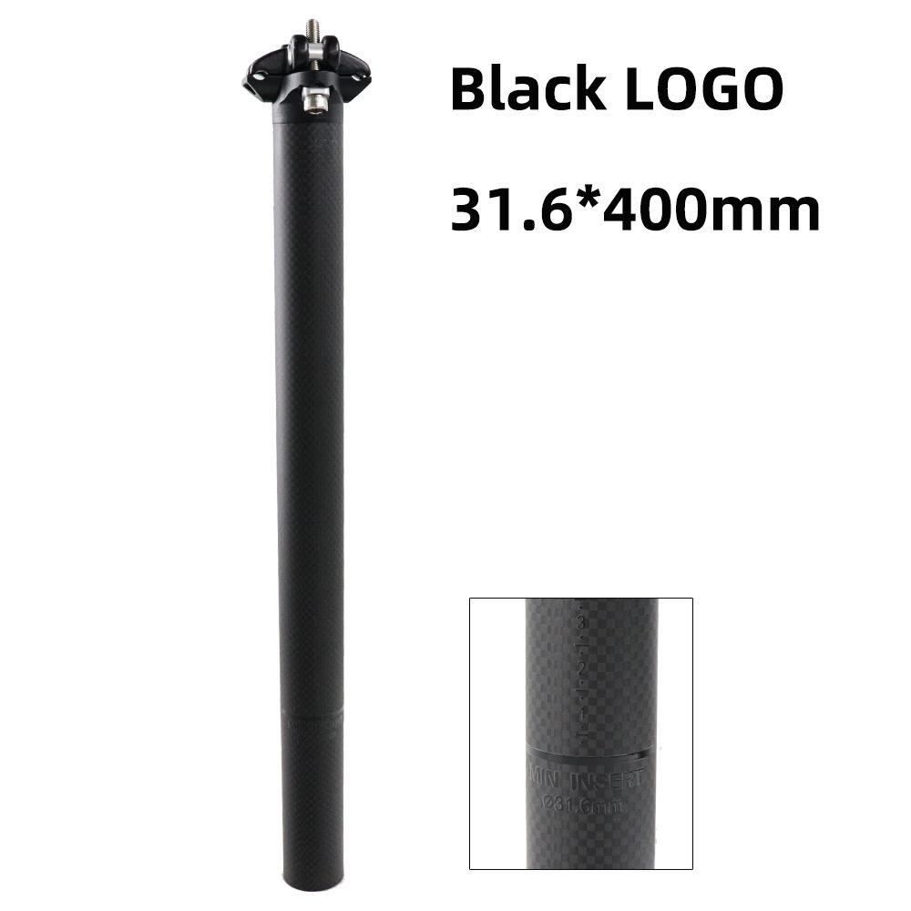 Lightweight Carbon Fiber Bicycle Seatpost 27.2/30.8/31.6 Fixed Gear Seat Tube