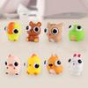Duck Soft Pop Eye Squeeze Sensory Toys Stretch Squeezing Cartoon Puppy Squeeze Toy Dog Kawaii Rabbit Fidget Toys Kids