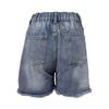Women's Mid Rise Ripped Jean Shorts Casual Distressed Stretchy Denim Shorts Summer Frayed Hem Short Pants