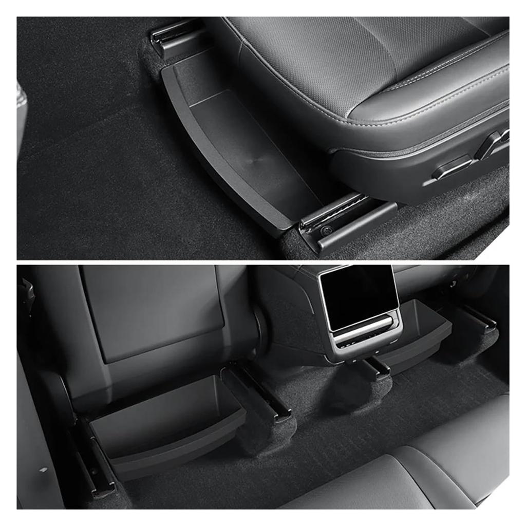 Center Console Storage Box Fit Tesla Model Y 2025 Juniper Front Seat Under Drawer