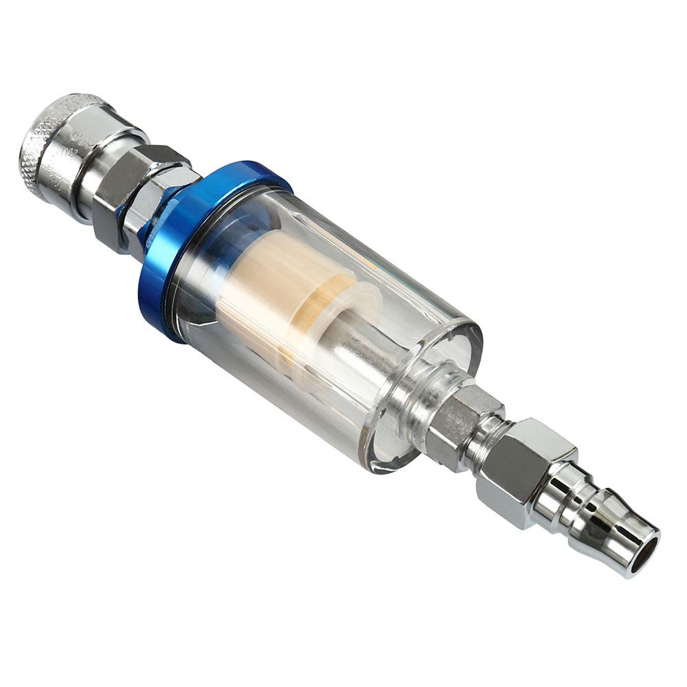

European Style For Compressor Spray Paint Gun Tool Pressure Parts 1/4 Water Oil Separator Air Filter Moisture Trap With