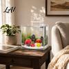 Non-Toxic Fish Tank Hiding Spot Fruit Aquarium Hide Cave Apple Pitaya Hideout 3D Vivid Shaped Decor Printed Decorative for Betta And Shrimp