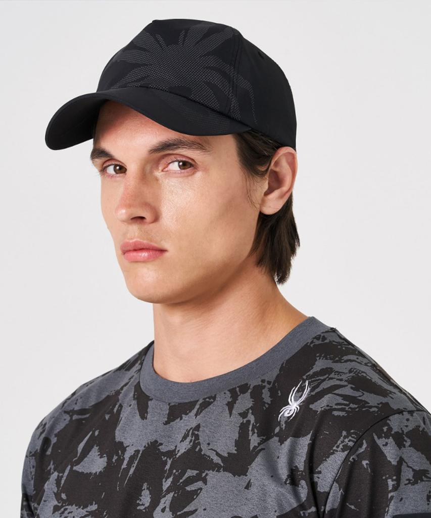 SPYDER Male Big Spider Pentagon Cap Spkpanca302Mblk