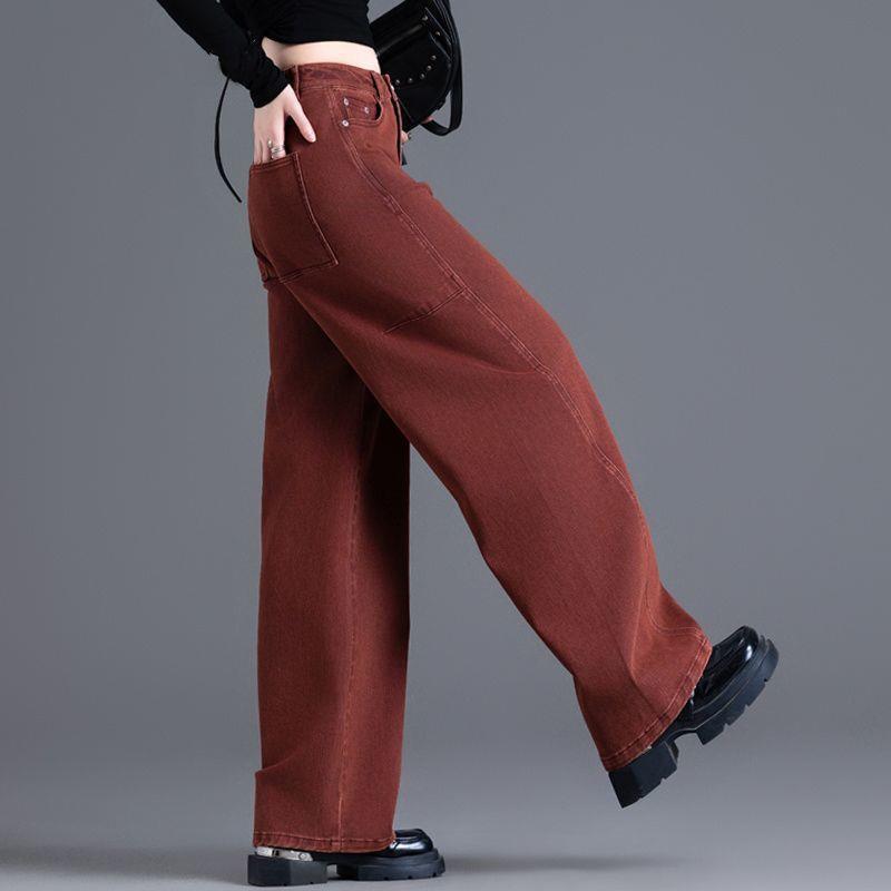 

Women s Retro Red Banana Pants - Loose Fit, Spring Style 30 (Waist 2 3 , 120-130 lbs)