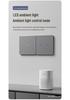 International Electric Gray Smart Switch: Whole-House Voice and Mobile Control, Bluetooth Live/Neutral, Mijia APP Compatible.