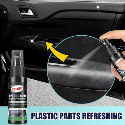 1buc 30/50 ml Multifuncțional Reparații și Reînnoire, Spray de îngrijire a interiorului mașinii, Refinisher, Spray de acoperire rapidă, Spălare fără apă