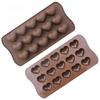1pc Silicone Chocolate Mold - DIY Cake & Cookie Tool Perfect for Birthday Treats & Baking Essentials, DIY Treat Molds Silicone Baking Molds