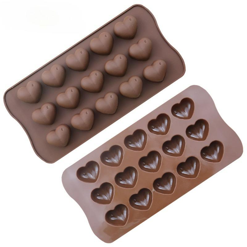 1pc Silicone Chocolate Mold - DIY Cake & Cookie Tool Perfect for Birthday Treats & Baking Essentials, DIY Treat Molds Silicone Baking Molds