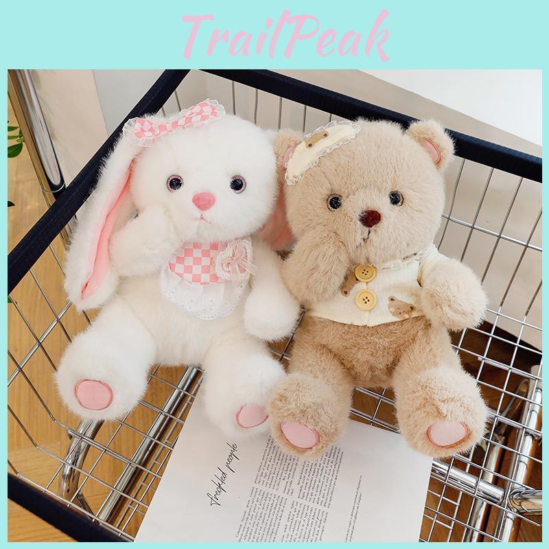Goodnight Plush Adorable Bear And Sweetheart Rabbit Soft Toy Gift Cuddling For