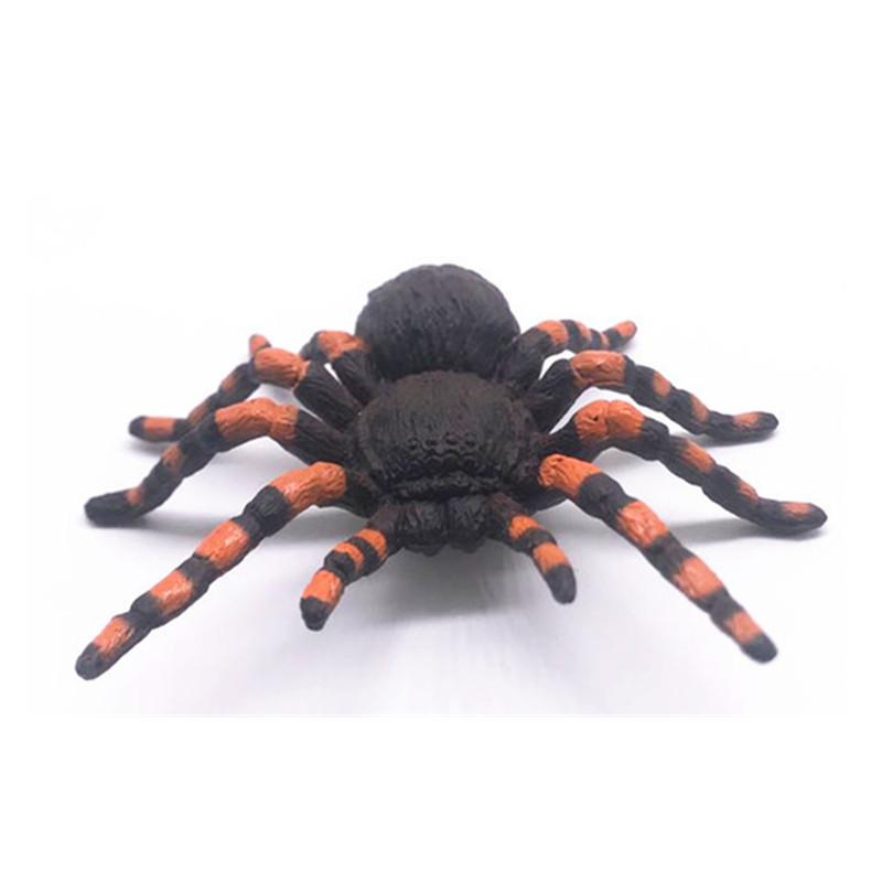 1PCS Plastic Simulation Big Spider Insects Model Toys Prank Tricky Scary Toys Halloween Decoration Props Children's Model Toys