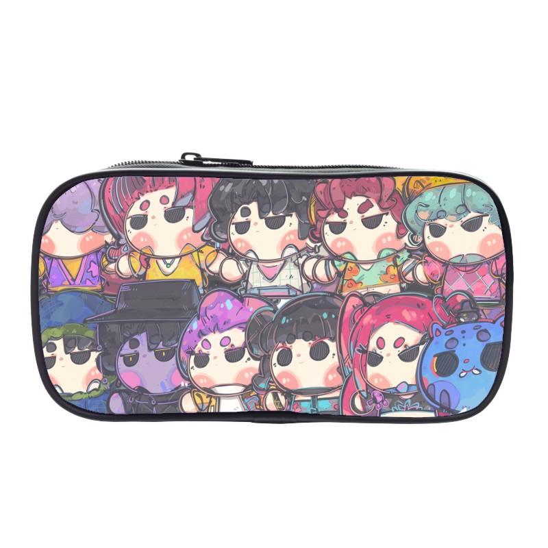 New Printed Witch Huntrix Kpop Student Pencil Bag Kpop Storage Stationery Bag Pencil Bag Men and Women