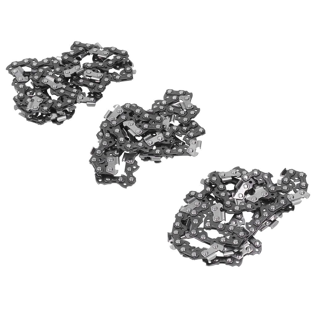 3Pcs Chainsaw Chain Universal Part 38in Pitch 1.3mm Middle Guide Tooth Thickness for Craftsman16in