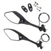 Motorcycle Rearview Mirrors with LED Turn Signals Light For Honda Cbr 600 Rr 2004-2010 Double Light Acrylic Glass Reverse Mirror