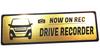Honami Works New MH95 Wagon R Custom Z wagonR CUSTOM Z Dash Cam Mounted Car Emblem Dash Cam Sticker (Gold)