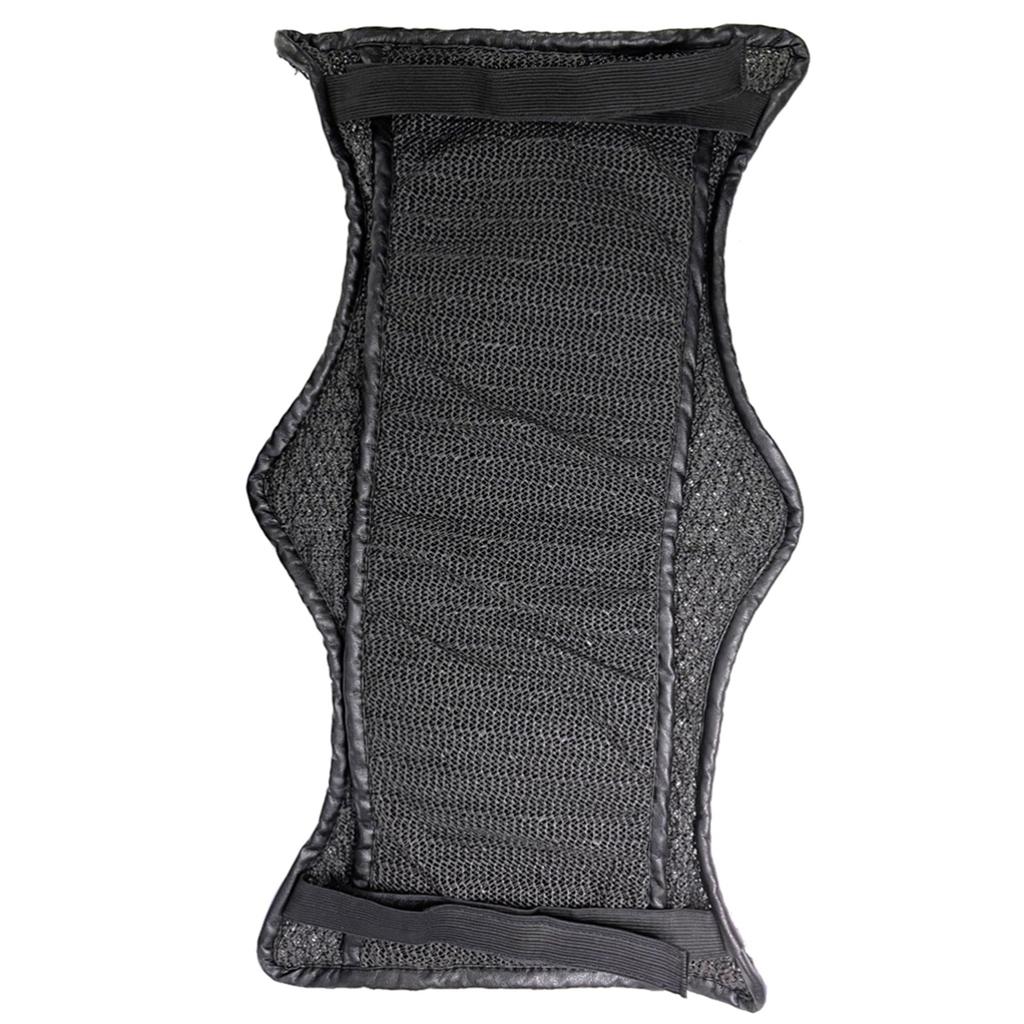 Almofada de Camada Dupla para Motocicleta Protetor Solar e Impermeável Tapete de Assento de Motocicleta Antiderrapante Assento Protetor de Malha para Motocicleta