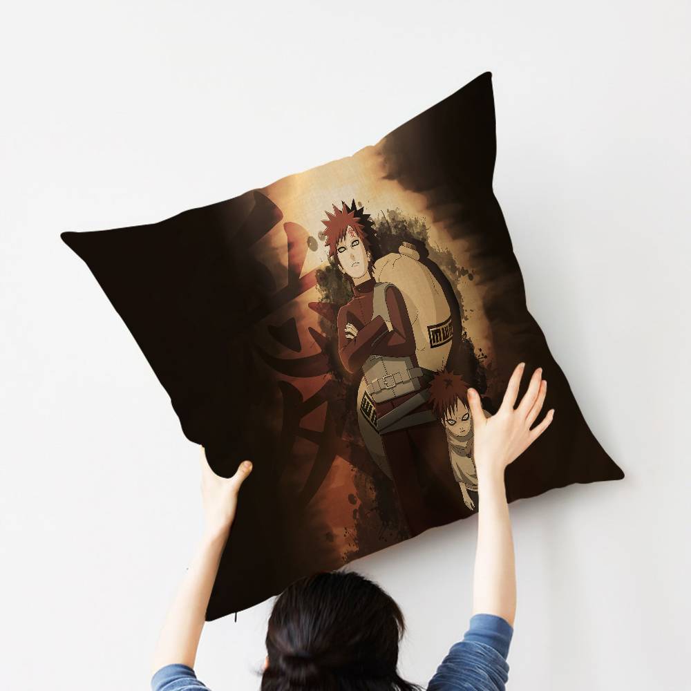 Anime G-Gaara Pillow Gift Home Office Decoration Bedroom Sofa Car Cushion Cover case 45x45