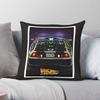 Back To The Future Delorean Square Pillowcase Polyester Linen Velvet Pattern Zip Decorative Sofa Cushion Cover