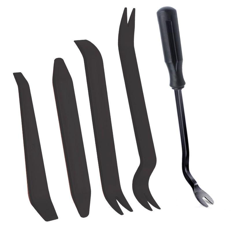 5-teiliges Werkzeugset zur Demontage von Autoradios für Navigations- und Konsolenpanel-Installation