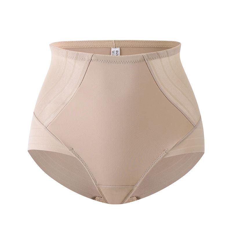 

Женские трусы с завышенной талией из ледяного шелка, бесшовные, сетчатые, с контролем живота, с эффектом подтяжки ягодиц, для коррекции фигуры, пояс для похудения живота, дышащие, сексуальные, формирующие фигуру 3XL бежевый