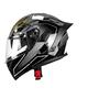 Full Face Motorcycle Helmet With Dual Visors Bluetooth Compatible Anti-Fog All Season Retro Style Meets ECE DOT Safety