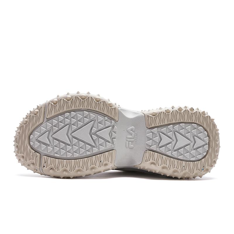 Fila Sofia 3 Comfortable Versatile Low-Top Running Shoes Women Sneaker White-Agate-Gray Asparagus-White F12W442104FNC