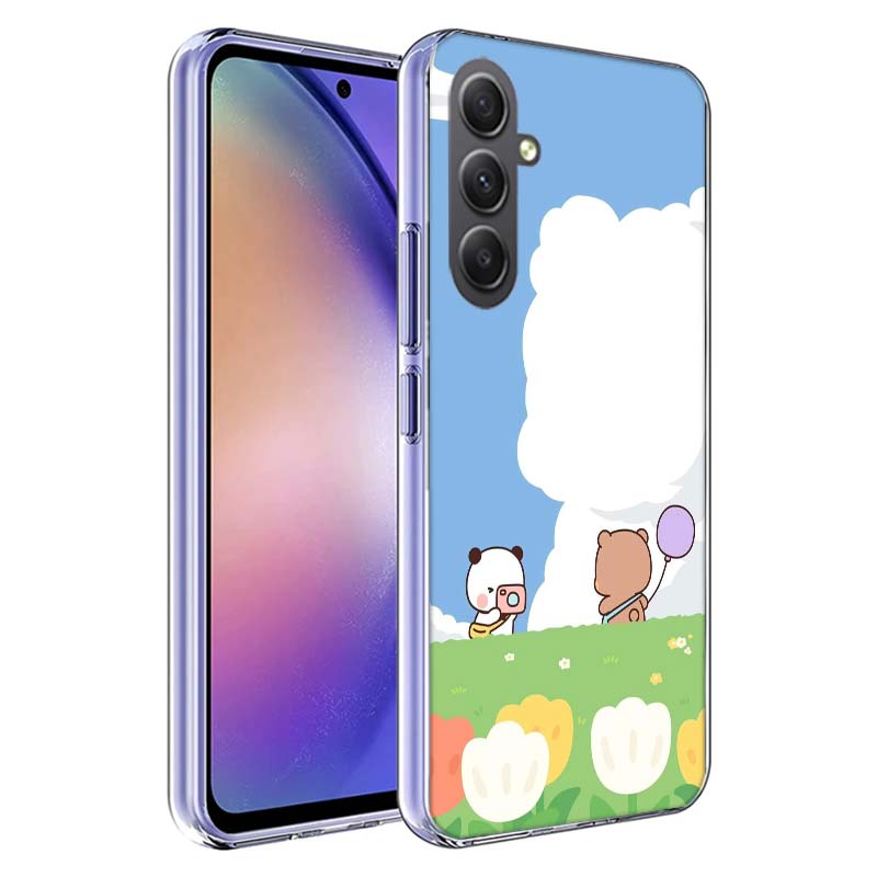 Cute BuBu DuDu Phone Case for Samsung A17 A37 A57 A07 A16 A26 A36 A56 A06 A02S A12 A22 A32 A52S A04S A14 A24 A34 A54 A03 A13 A33